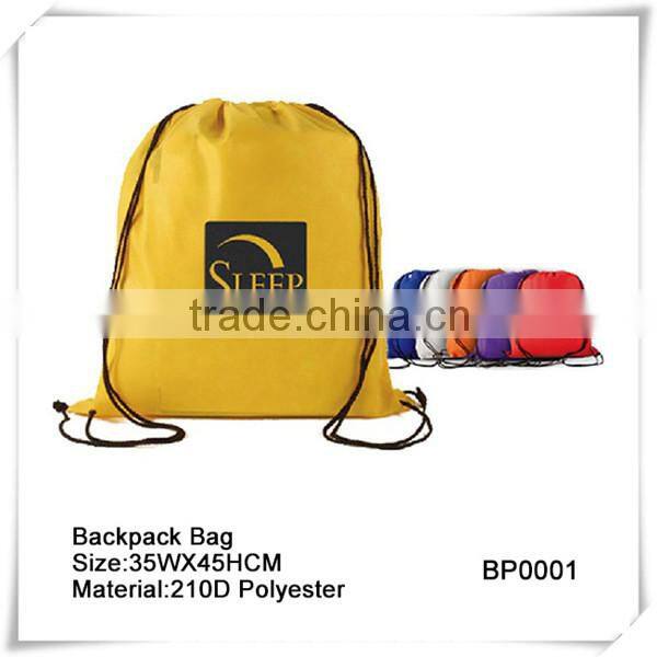 Cheap Plain Promotional Drawstring Bag Wholesale