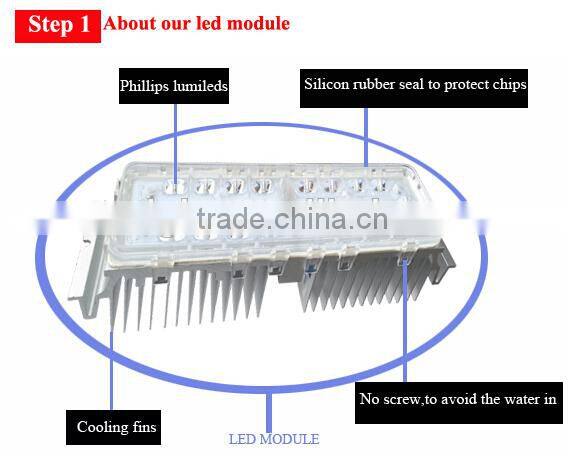 High lumen output led 150w tunnel light