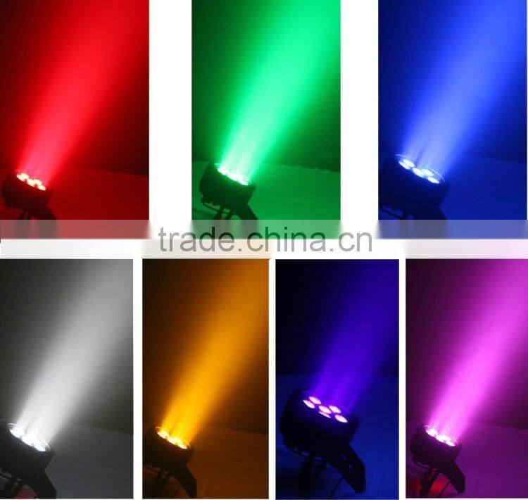 Wireless DMX 6pcs 7 in1 LED outdoor waterproof flood Par light