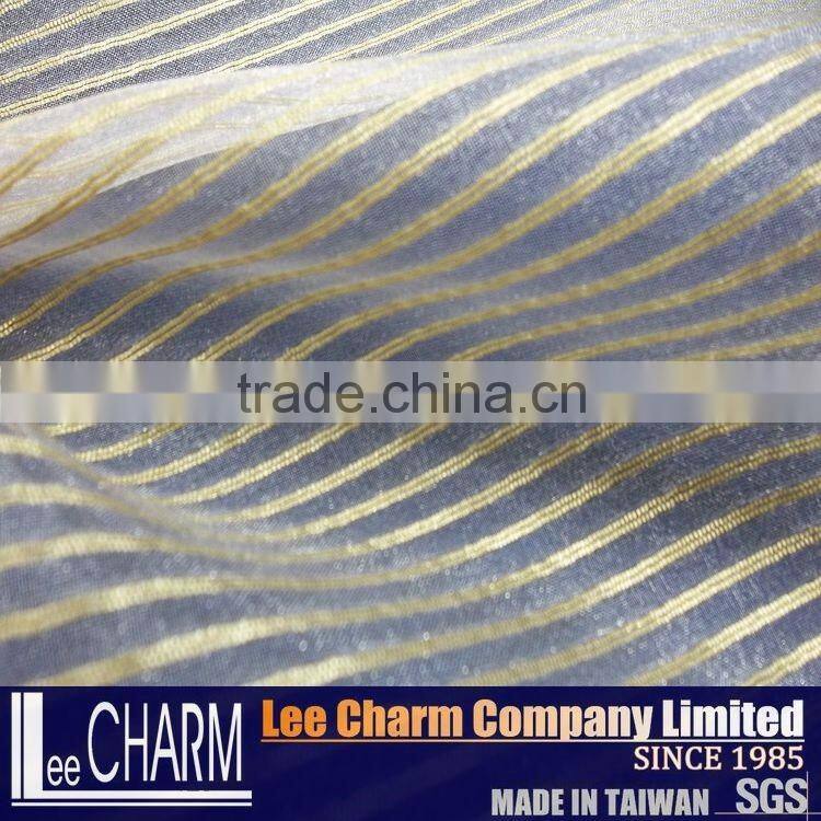 Stripe Organza Decorative Fabric