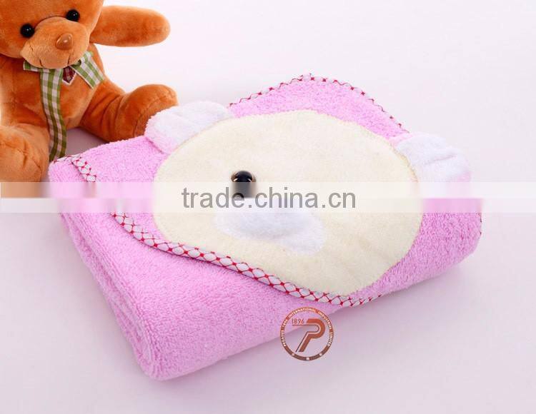 100% Organic Cotton Cartton Hooded Towel Baby