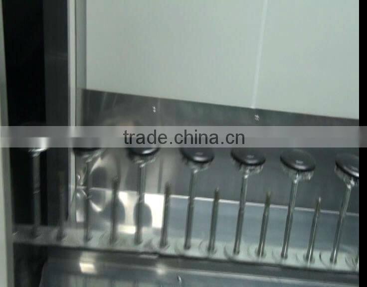 UV varnish automatic plastic coating line/Perfume bottle caps UV painting line/Plastic UV spray coating line