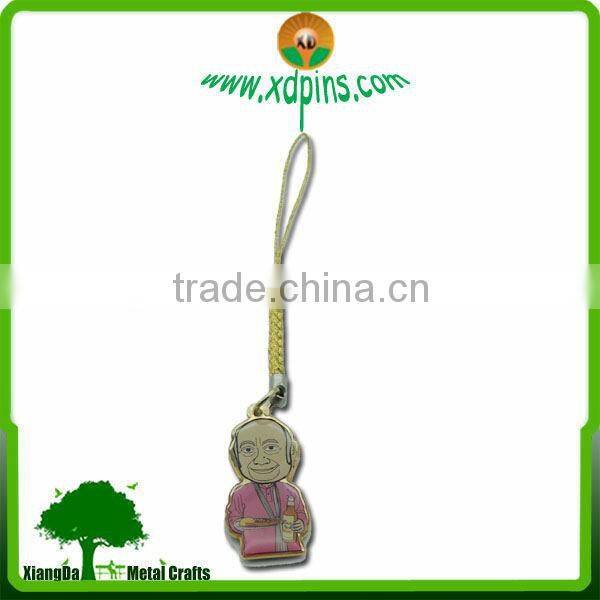 metal fashionable diy cell phone charms
