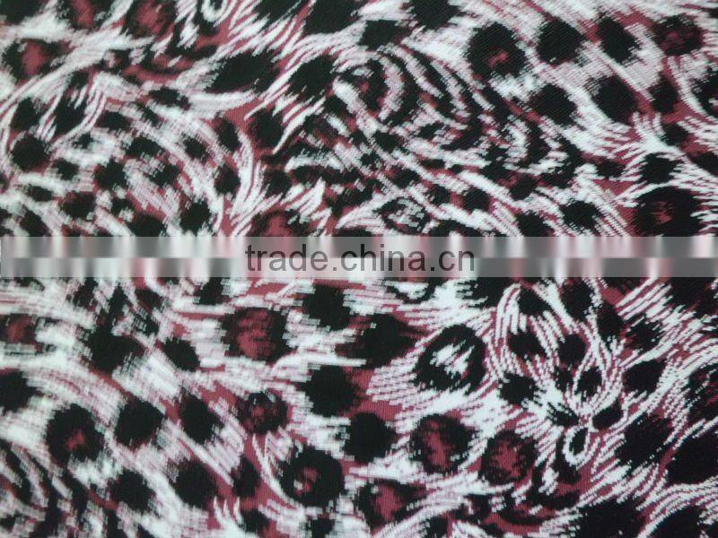 40sR+100D DTY +75D/40D Spandex jacquard fabric