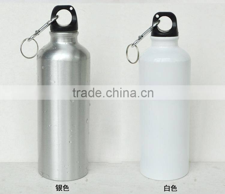 Logo design OEM color portable sports cold water kept aluminum bottle