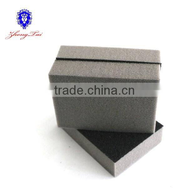 Sand sponge with one side grain for house using