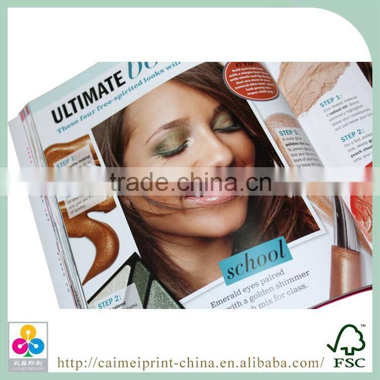 fashion custom magazine printing