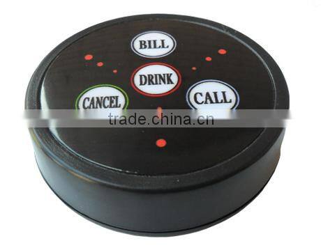 new modern wireless elecronic call bell K-D4 waiter buzzer K-300plus wireless call pager system