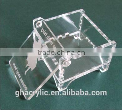 Clear Acrylic display box,High transparant acrylic storage box