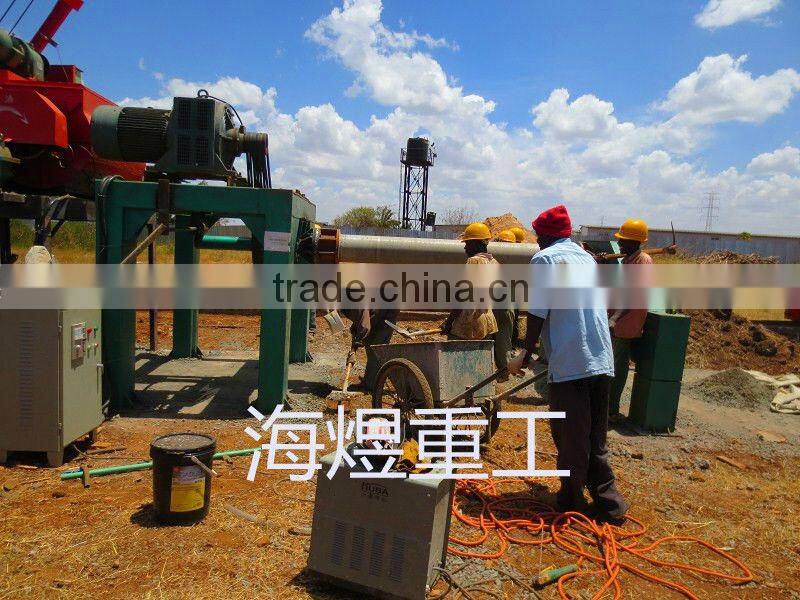 Concrete pipe making machinery