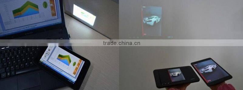 The World's First Tablet PC Projector 50LM upto 100inch screen