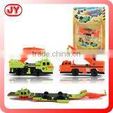 Best selling deformation small plastic toy car