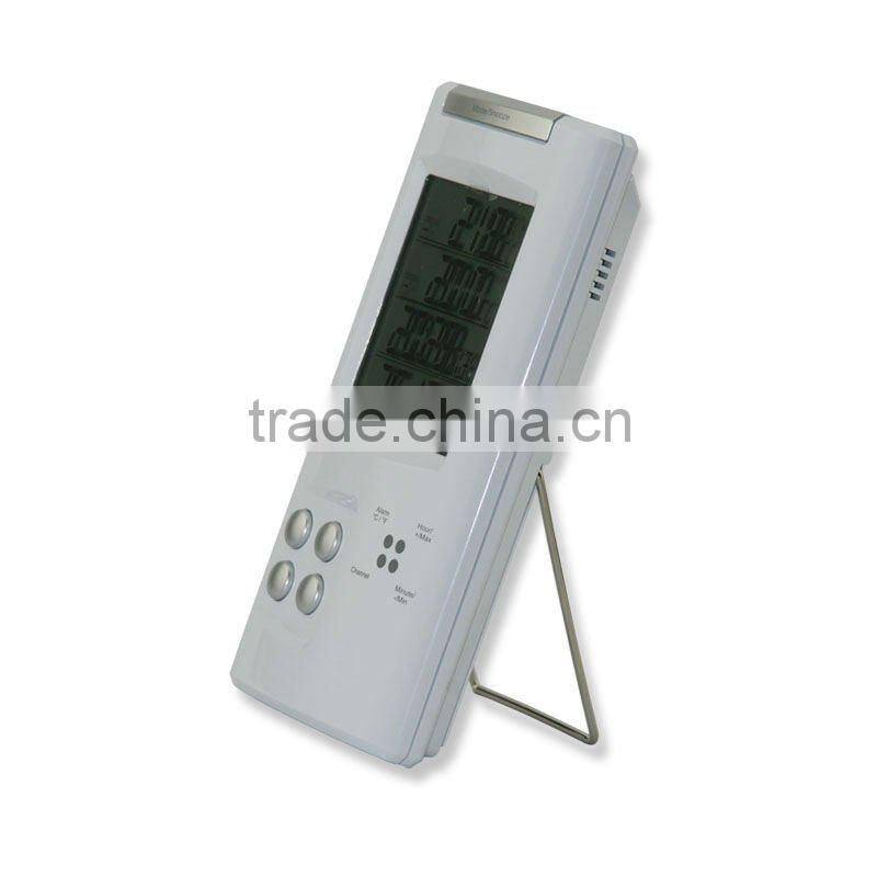 Newest digital thermometre with 3-line LCD display weather station 2012