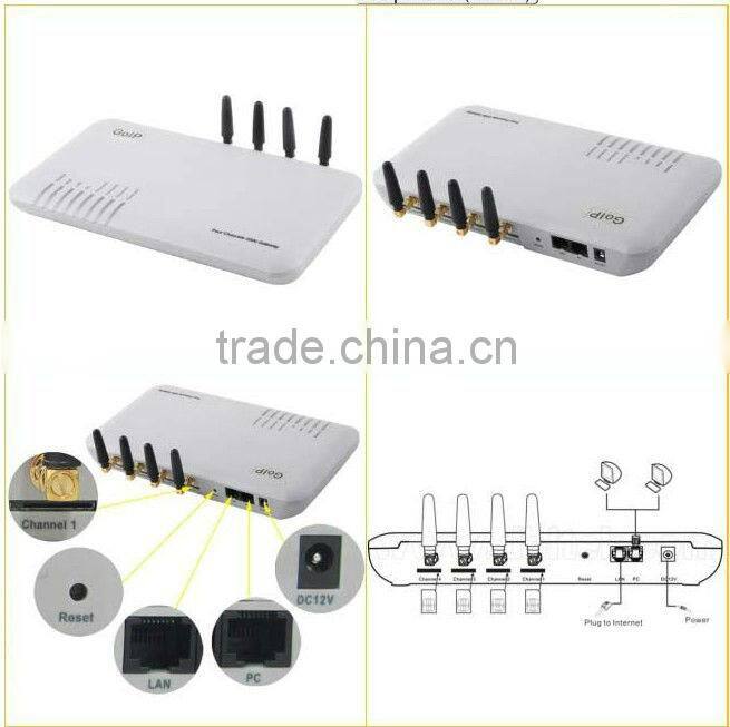 TYH 4 Channel Gsm Sim Box Gateway For Call Center Equipment