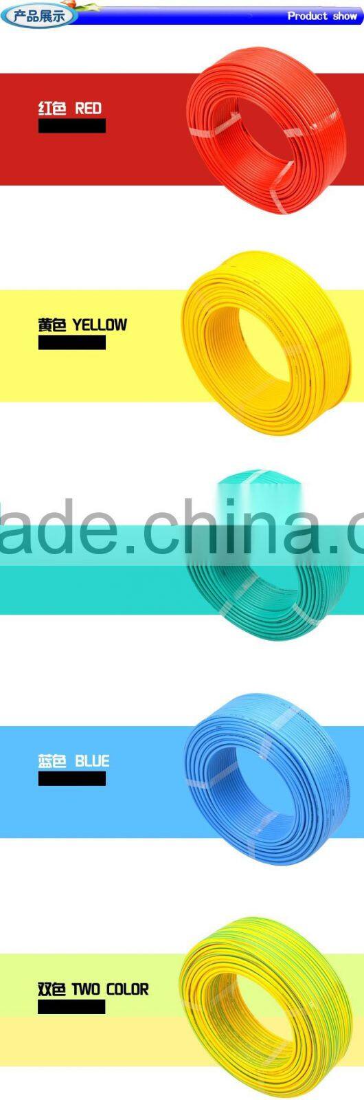 High Quality H07V-R 450/750V PVC Insulated Copper Wire