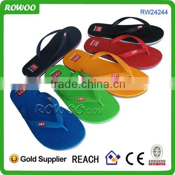 custom summer cheap women flip flops factory in china