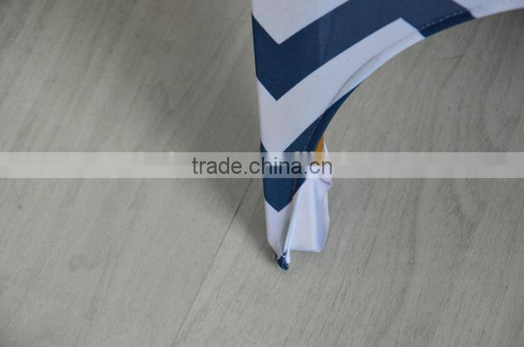 2015 New style printed spandex chair cover for wedding
