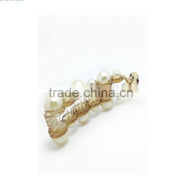 Retro handmade diamond hair accessories, banana clips for hair