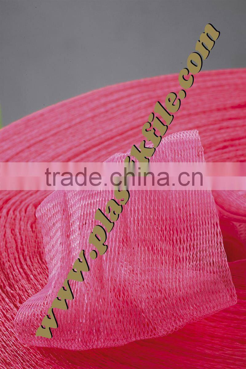 Fruits and vegetables plastic mesh net bag