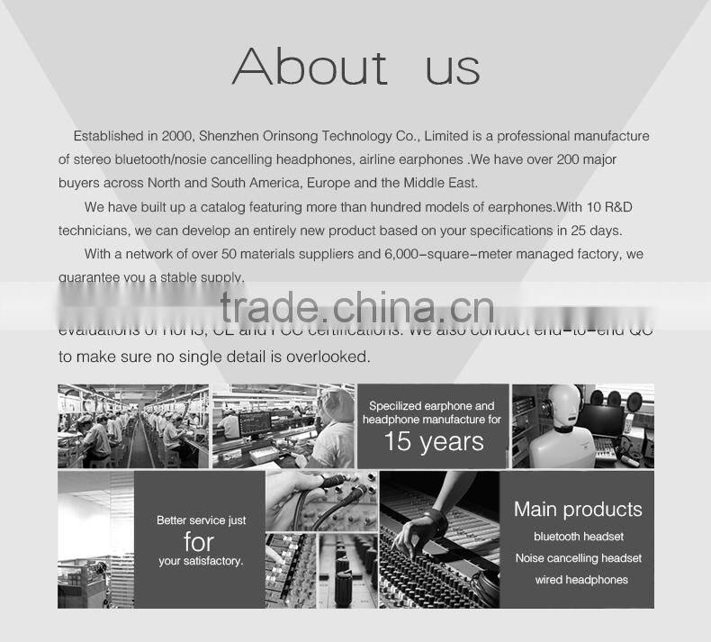 2016 fashion bluetooth stereo wireless headphone