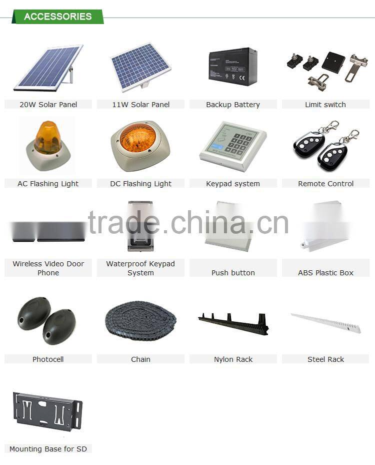 Ahouse sliding gate motor (CE and IP57)