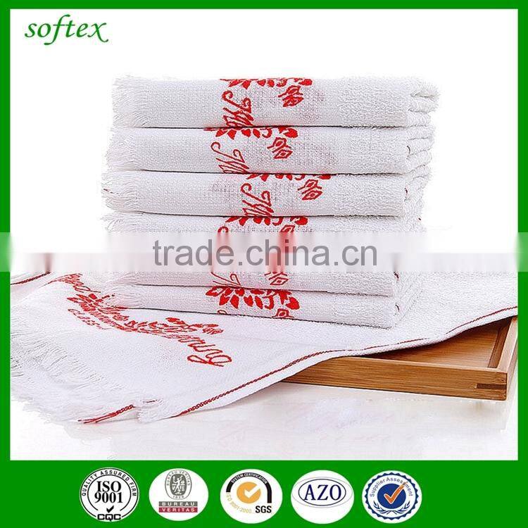 china supplier cotton print good morning kitchen tea towel for philippines