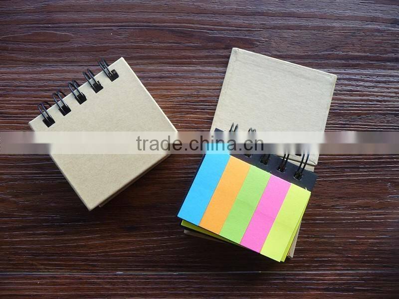 Made in chian cheap and eco-friendly promotional sticky note pad