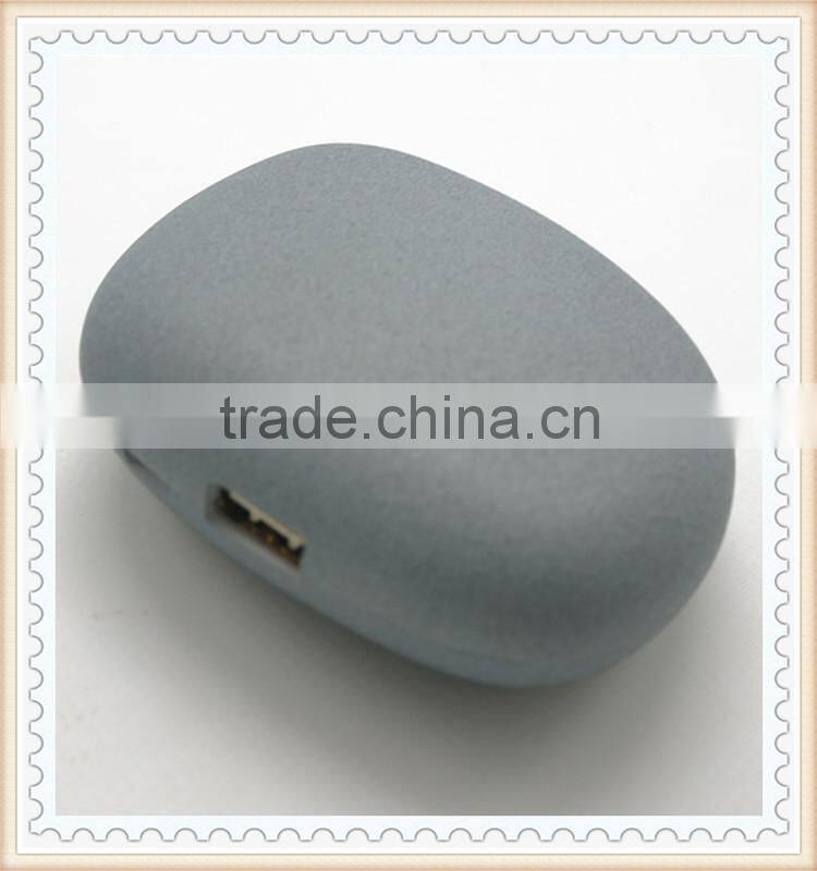 Stone shape laptop power bank, case power bank, built in cable power bank price of biometrics fingerprint scanner