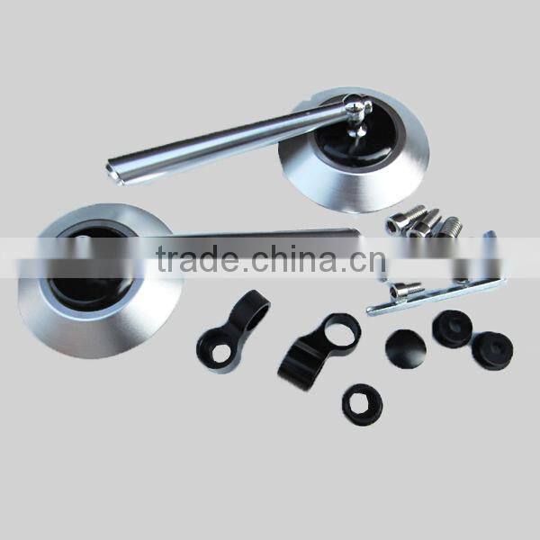 China wholesale silver bar end mirrors motorcycles