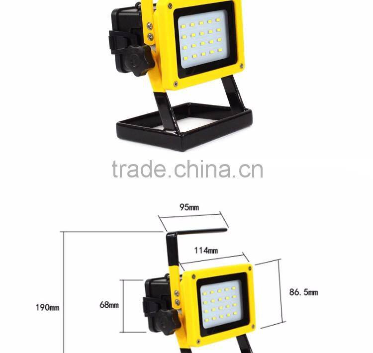 High Power Portable Strong Light Rechargeable Christmas Gift Emergency Floodlight