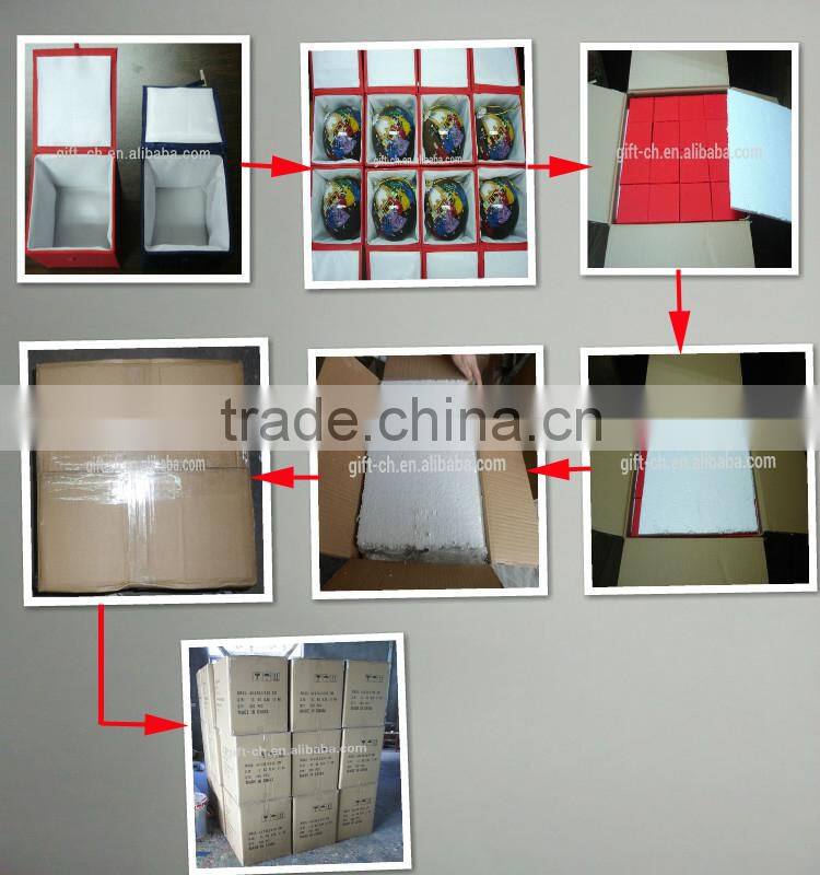 2015 new style hanging glass ornaments for decoration christmas tree