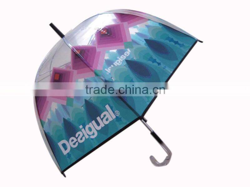 2016 PVC POE EVA apollo TRANSPARENT UMBRELLA