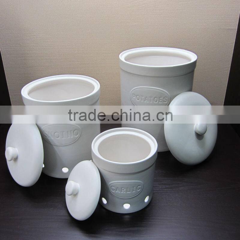 ceramic kitchen canisters