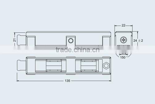 Aluminium sliding door roller 2020-E