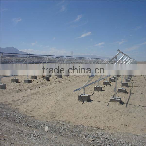 aluminium frames of photovoltaic ground modules solar mounting system for solar panel