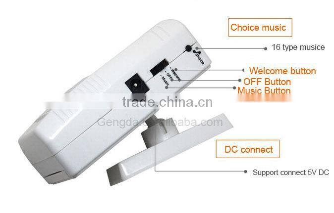 Full Automatic Induction Musical Doorbell Switch for Convenient Store