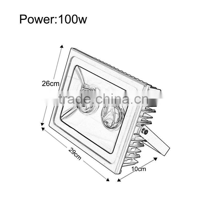 High Quality 2015 100W Flood Light LED with Warranty 2/3/5 Years