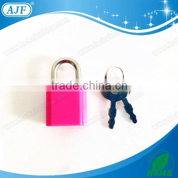 AJF Wholesale popular colorful Square Plastic mini key locks