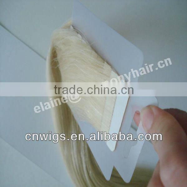 BEST QUALITY hair extension tape/tape adhesive hair extension/double side tape hair extensions