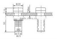 CNGAD Grounding position led lights(ground led lights,switch position indicator light)(GD16-22WN)