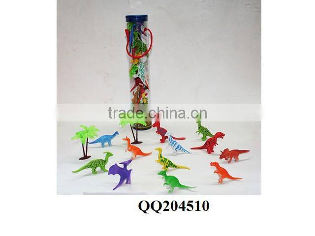 5pcs plastic dinosaur set