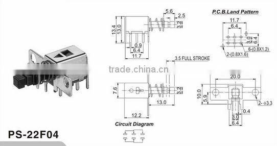 12v push button switch
