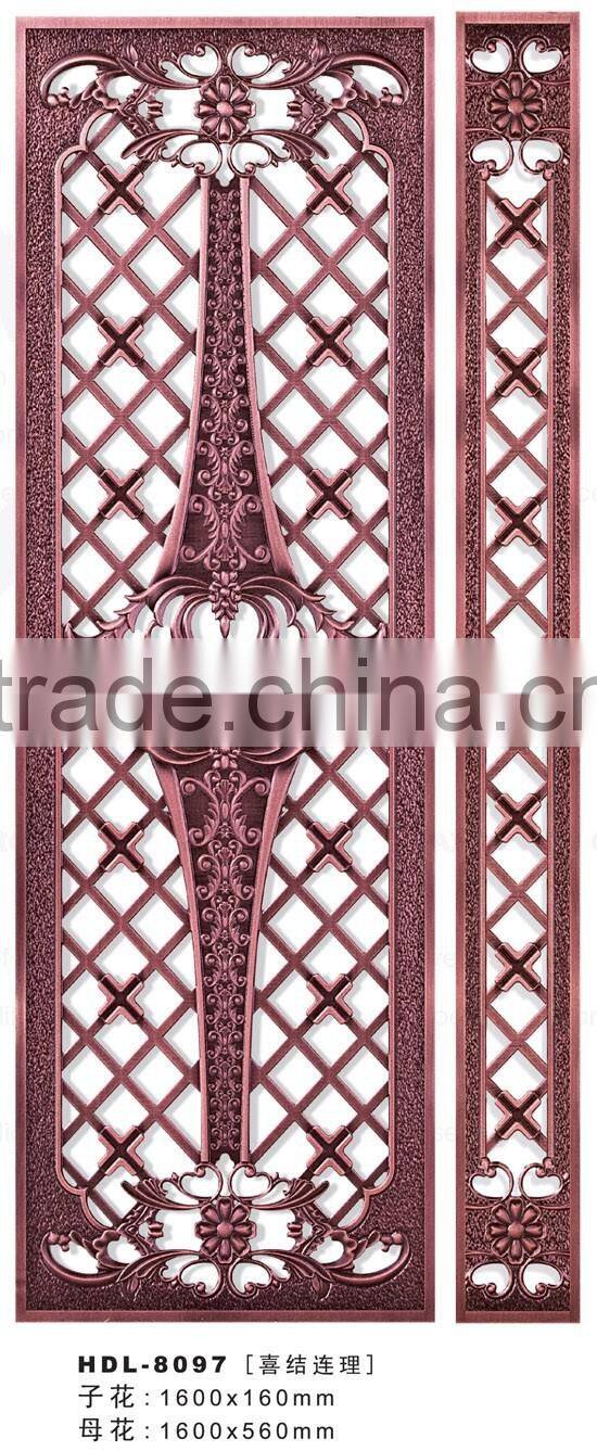 Aluminum embellish accessories for garden gates HDL-8054