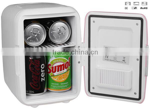 Electric 4L Mini Fridge Heater & Cooler For Car, Home and Hotel