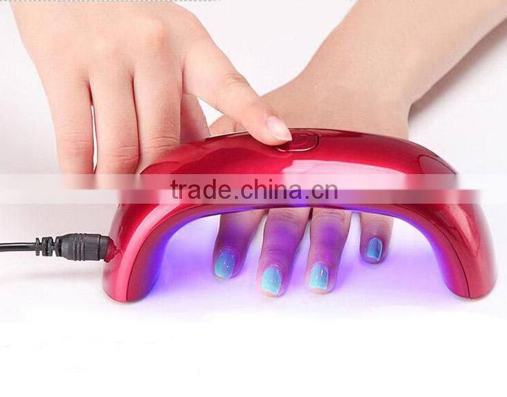 professional automatical mini easy carring led lamp nail 9w