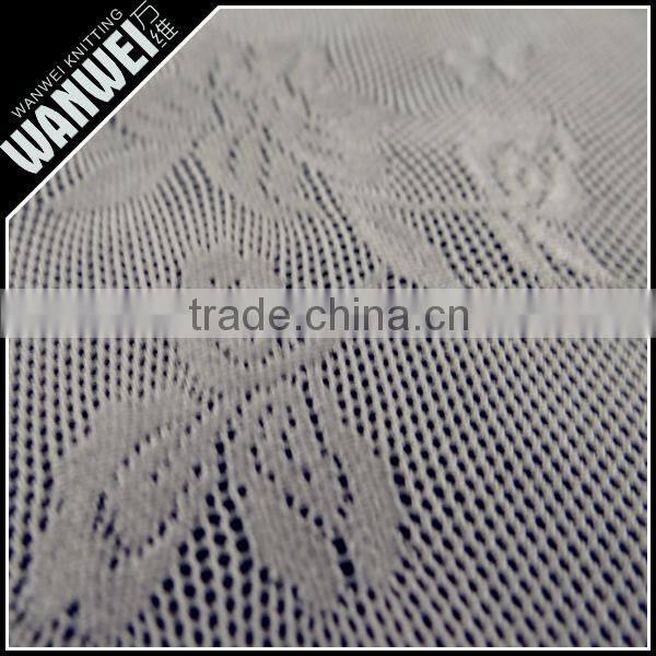 new manufactur mading navy gray elastic bright nylon spandex hollow lace fabric for spring and summer dress 4231