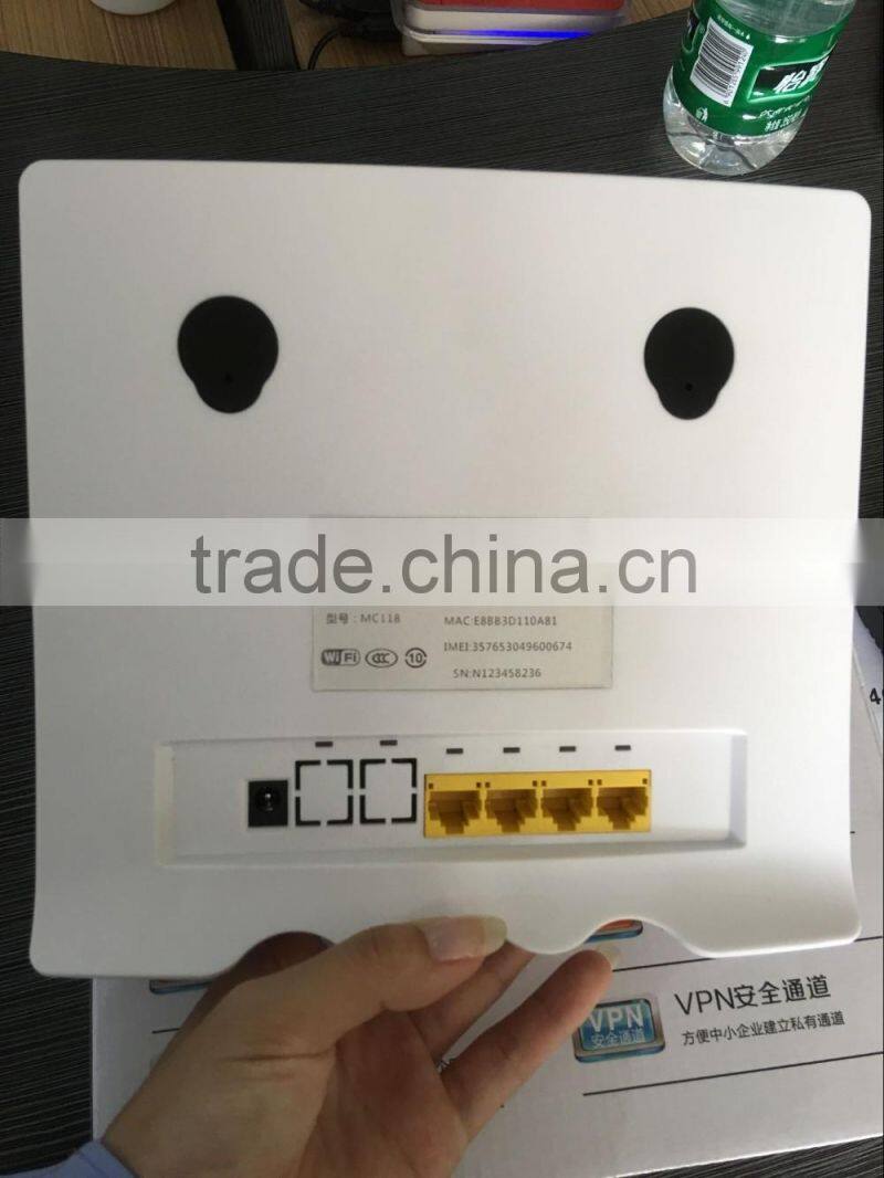 Mc 118 4G wifi router Portable Pocket with SIM Card Slot Support TF Card