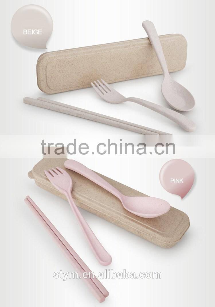 Natural Wheat straw China wholesale tableware set