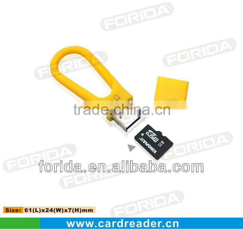 colorful promotional gifts tf card reader