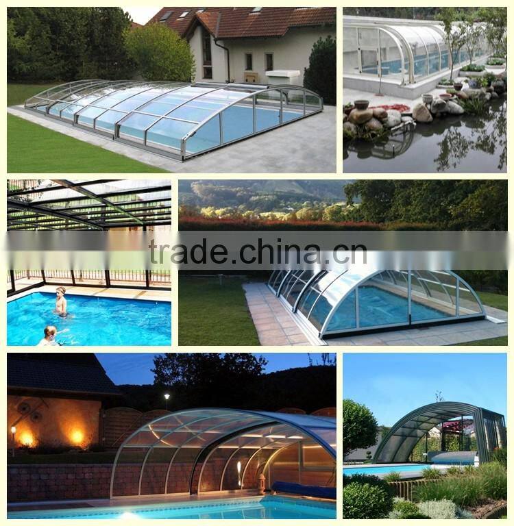 East Standard customized retractable pool enclosure
